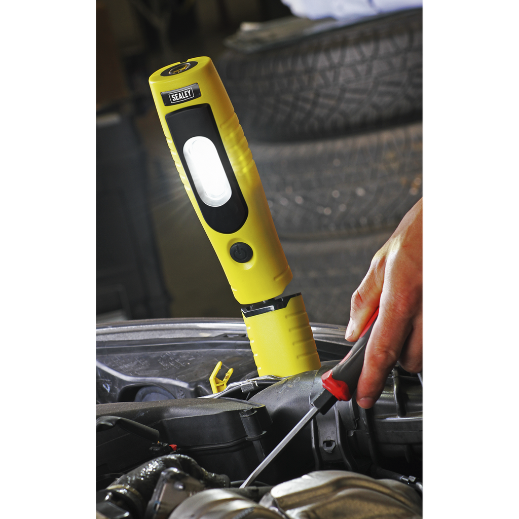 Rechargeable 360° Inspection Light 4W & 3W SMD LED - Yellow LED3602Y