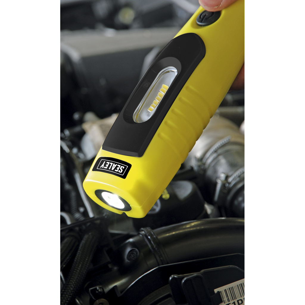 Rechargeable 360° Inspection Light 4W & 3W SMD LED - Yellow LED3602Y