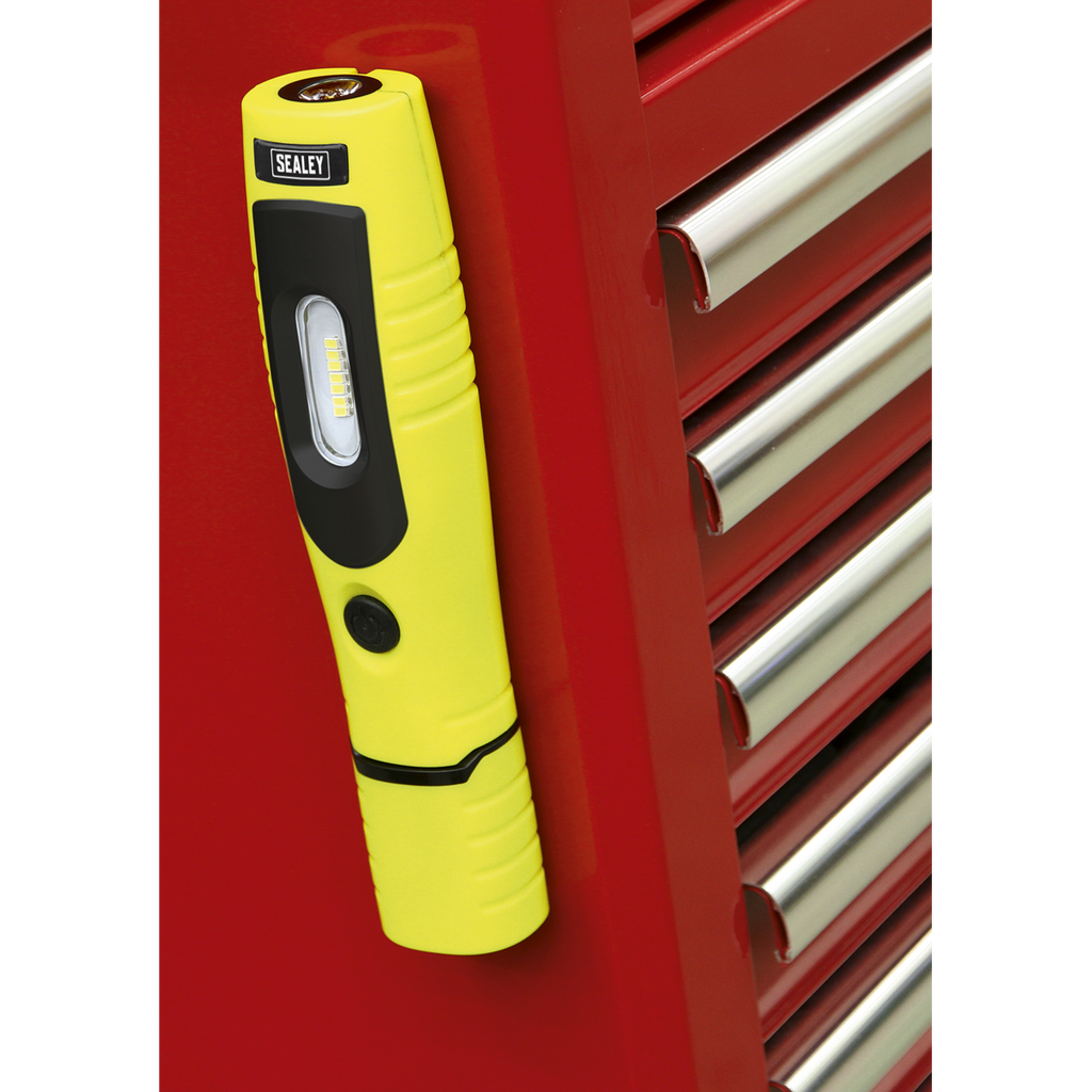 Rechargeable 360° Inspection Light 4W & 3W SMD LED - Yellow LED3602Y