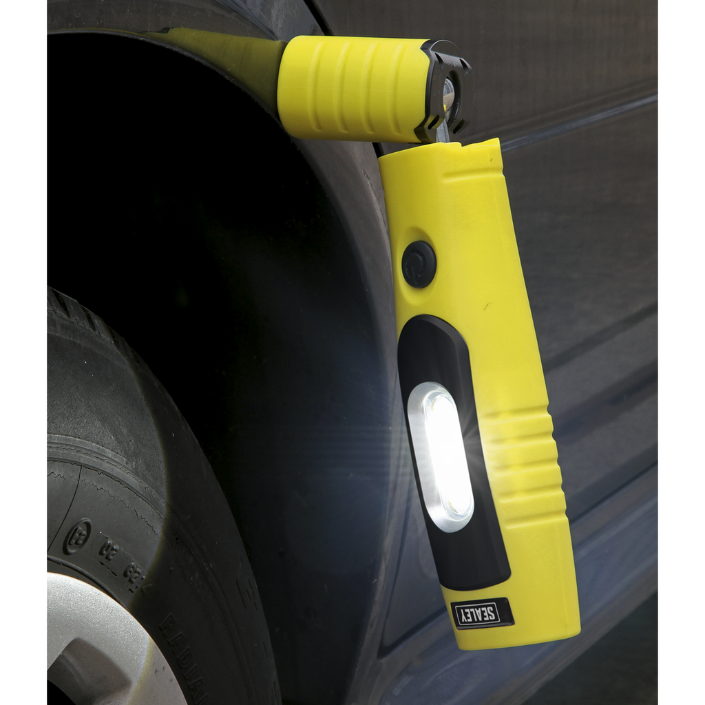 Rechargeable 360° Inspection Light 4W & 3W SMD LED - Yellow LED3602Y