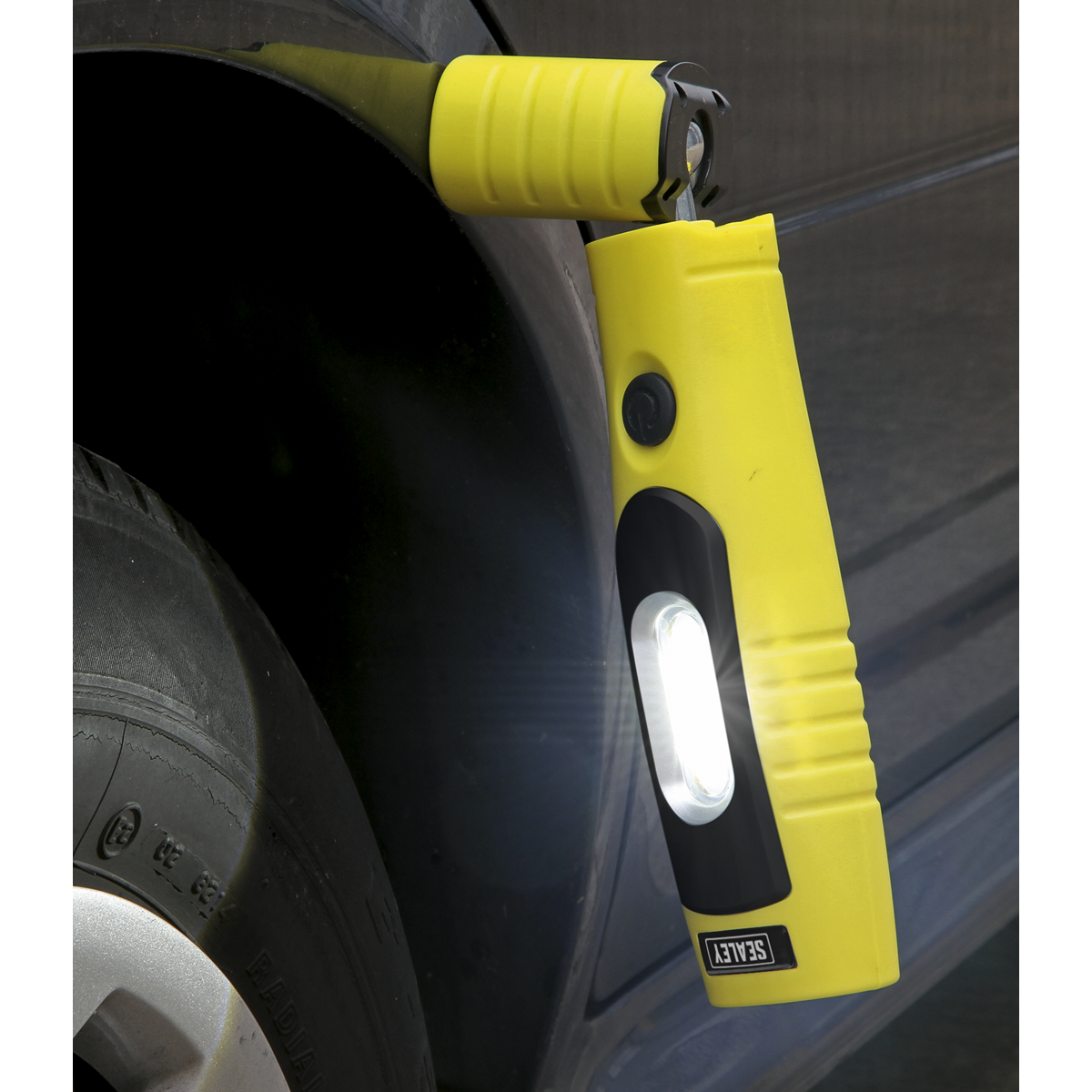 Rechargeable 360° Inspection Light 4W & 3W SMD LED - Yellow LED3602Y