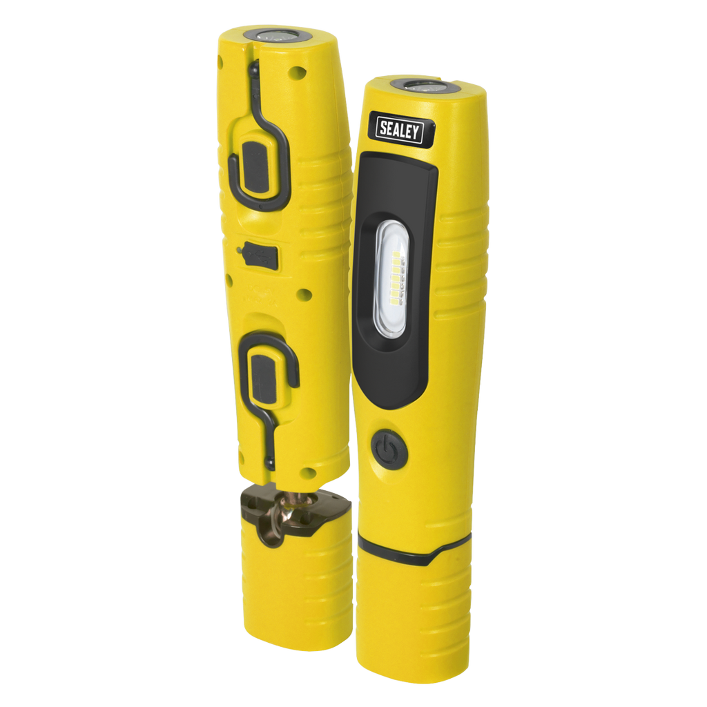 Rechargeable 360° Inspection Light 4W & 3W SMD LED - Yellow LED3602Y