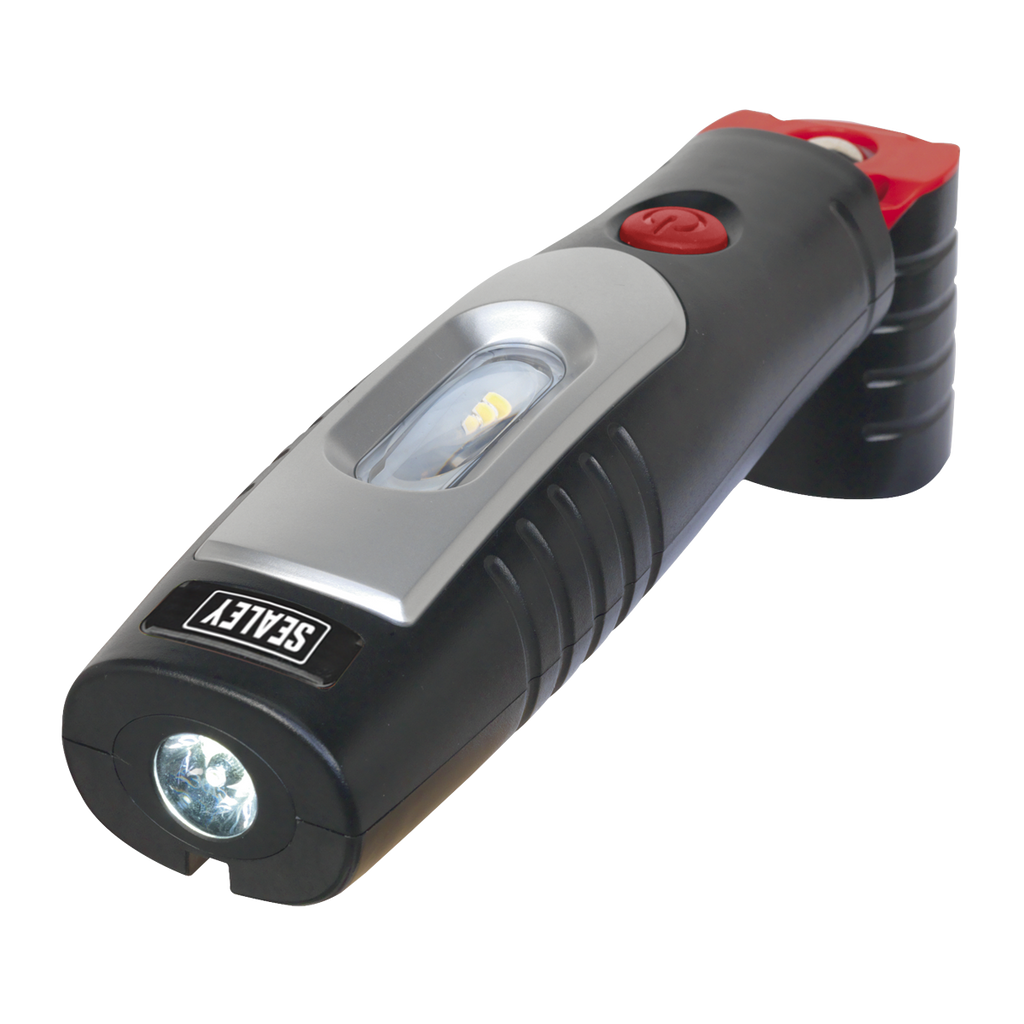 Rechargeable 360° Inspection Light 4W & 3W SMD LED - Black LED3602
