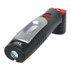 Rechargeable 360° Inspection Light 4W & 3W SMD LED - Black LED3602