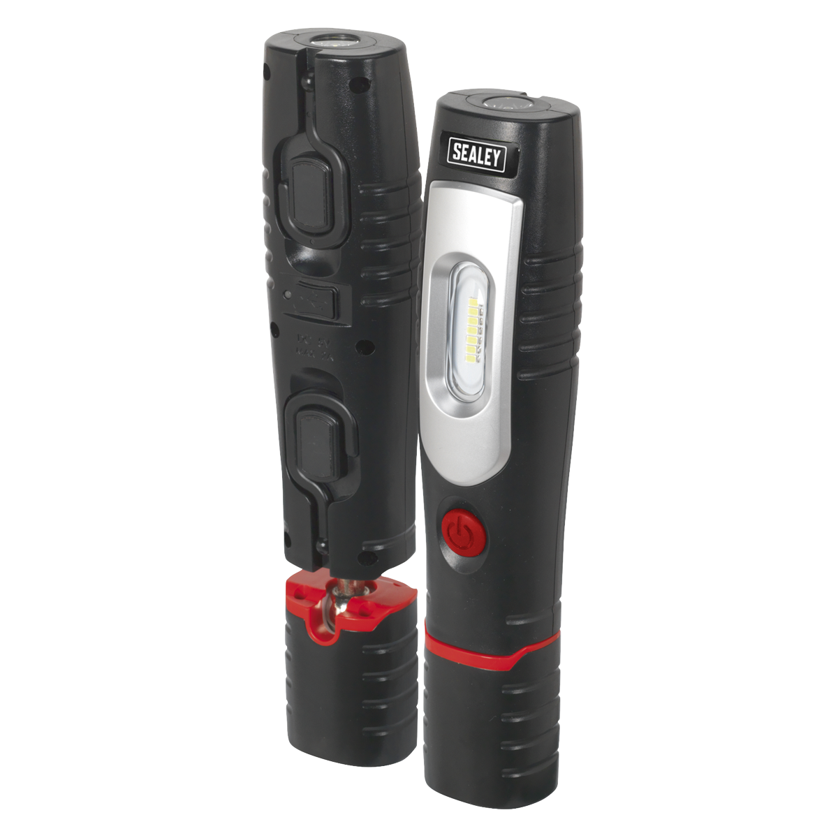 Rechargeable 360° Inspection Light 4W & 3W SMD LED - Black LED3602