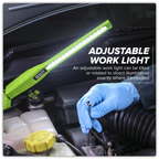 Rechargeable 360° Slim Inspection Light 8W & 1W SMD LED - Green LED3604G