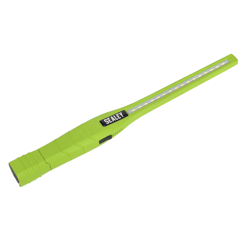 Rechargeable 360° Slim Inspection Light 8W & 1W SMD LED - Green LED3604G