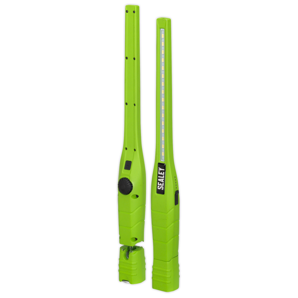 Rechargeable 360° Slim Inspection Light 8W & 1W SMD LED - Green LED3604G