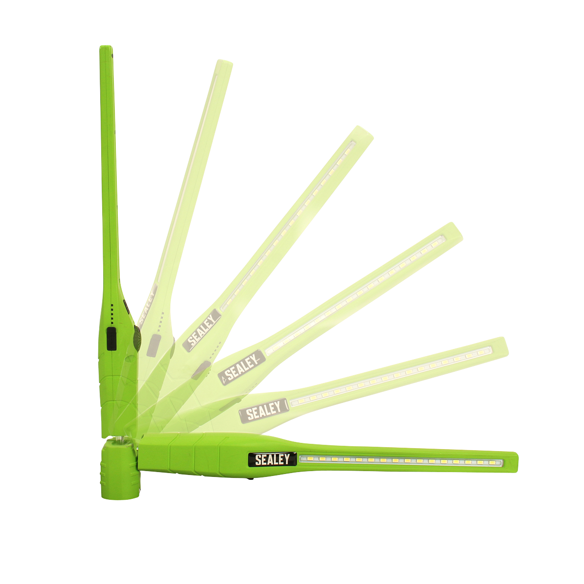 Rechargeable 360° Slim Inspection Light 8W & 1W SMD LED - Green LED3604G