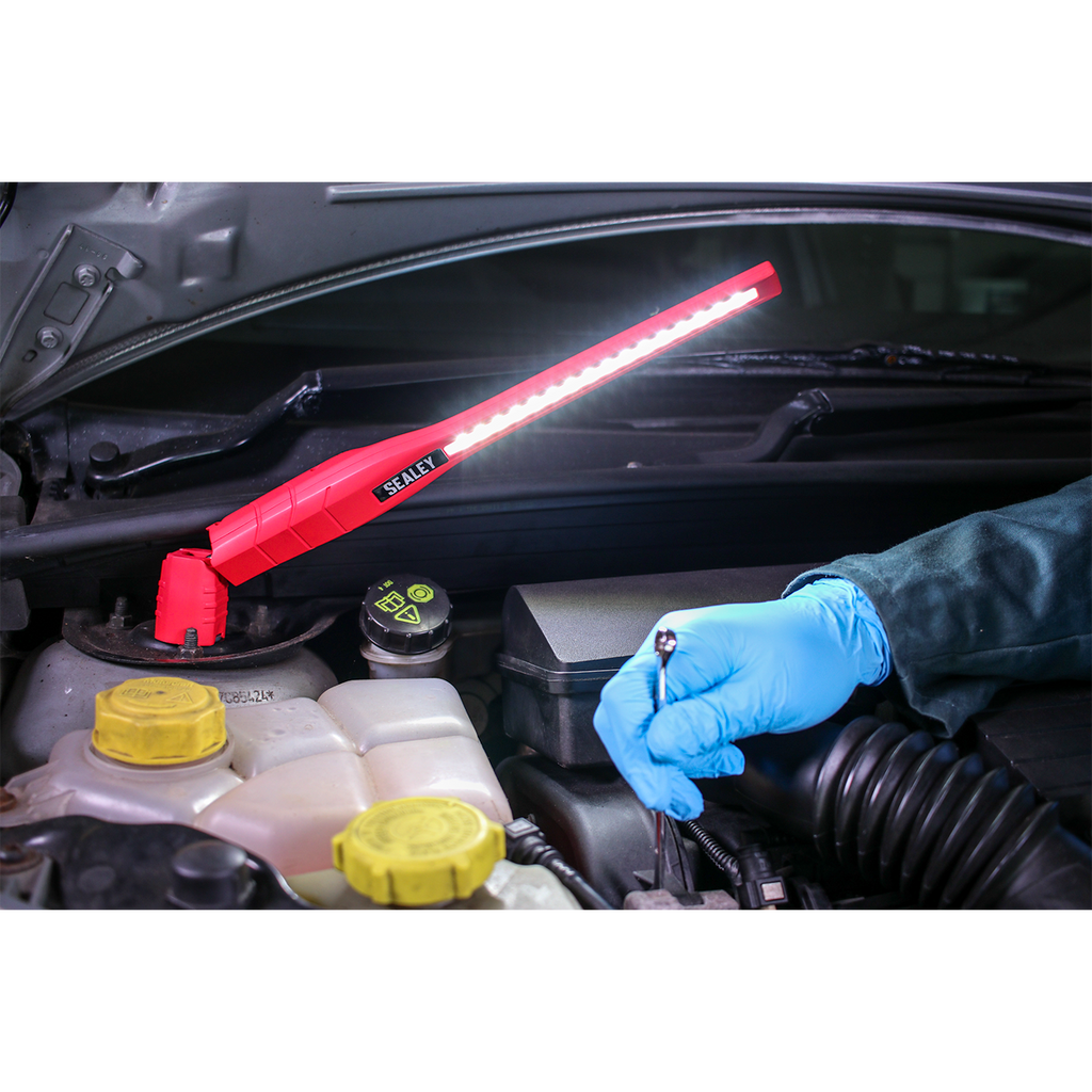 Rechargeable 360° Slim Inspection Light 8W & 1W SMD LED - Red LED3604R
