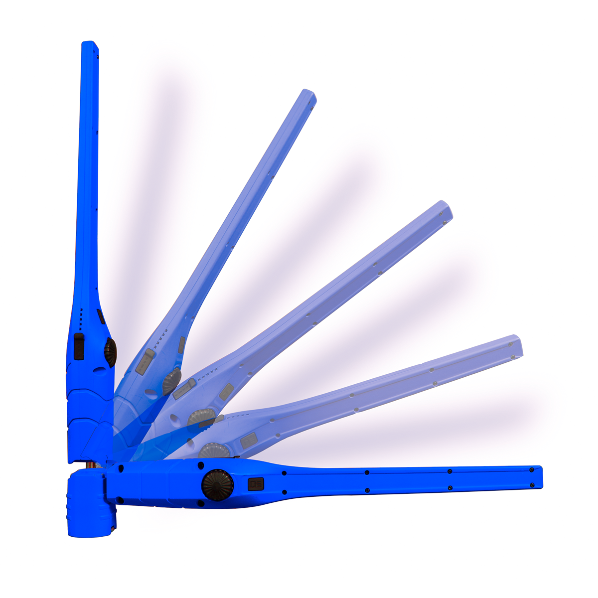 Rechargeable 360° Slim Inspection Light 8W & 1W SMD LED & UV Light LED3604UV