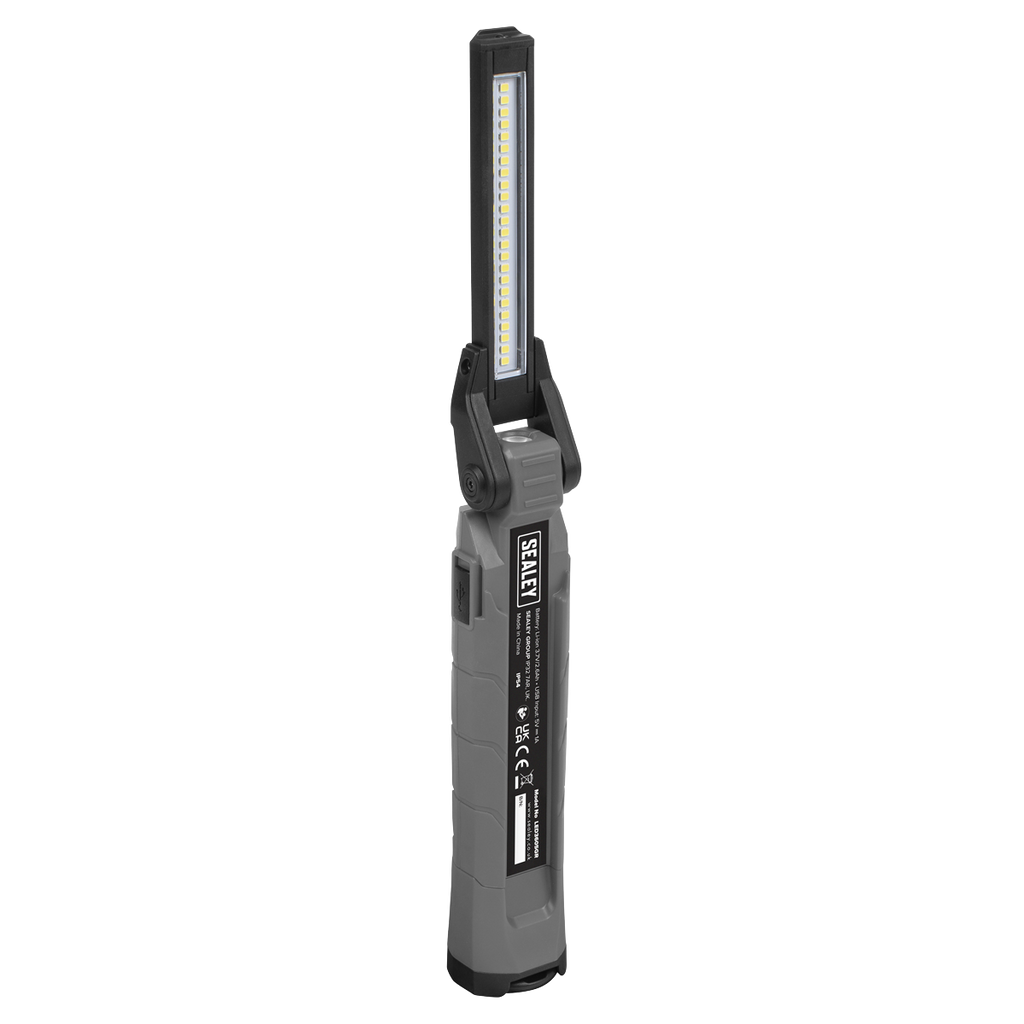 Rechargeable 360° Inspection Light 10W & 2 x 4W SMD LED - Grey LED3605GR