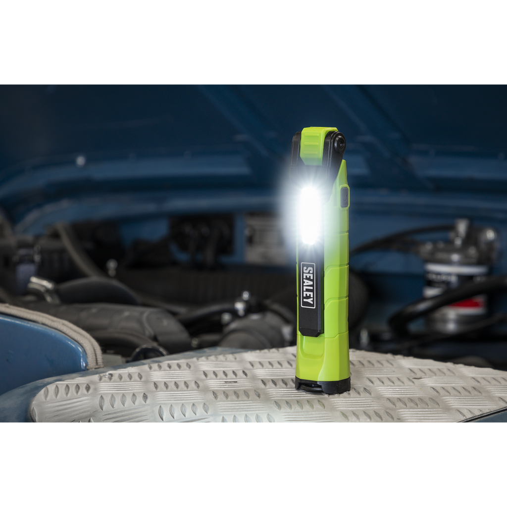 Rechargeable 360° Inspection Light 10W & 2 x 4W SMD LED - Green LED3605G