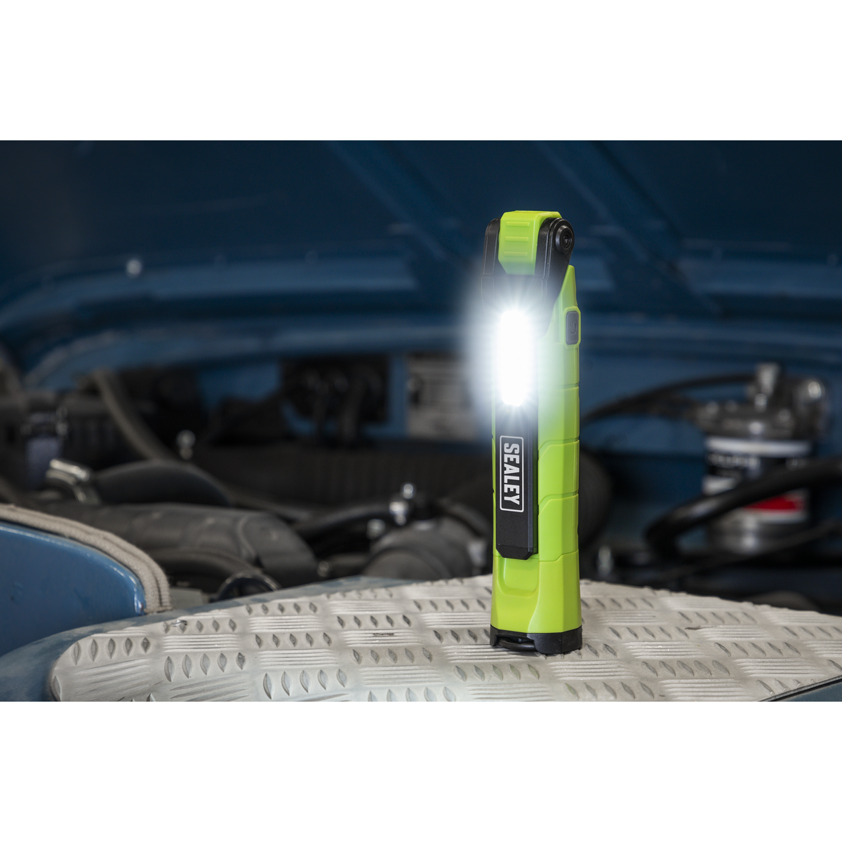 Rechargeable 360° Inspection Light 10W & 2 x 4W SMD LED - Green LED3605G