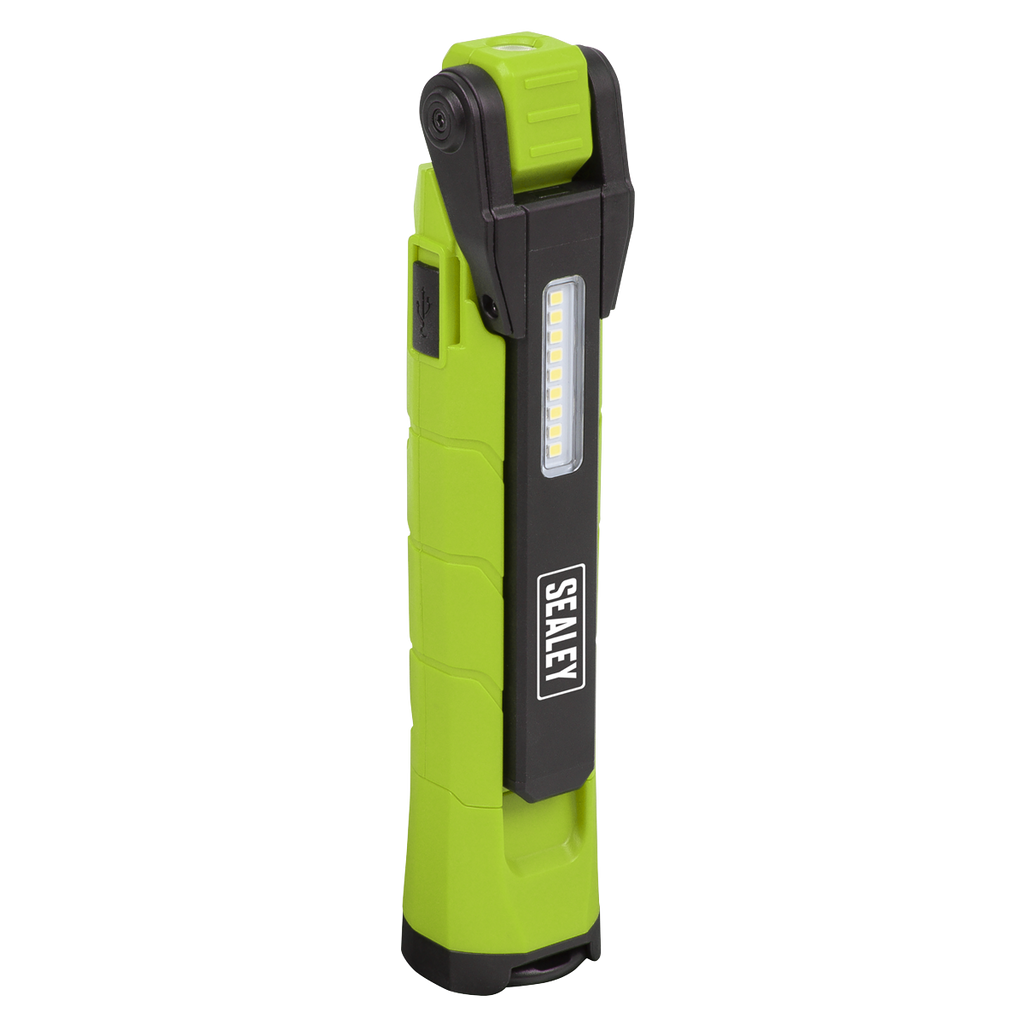 Rechargeable 360° Inspection Light 10W & 2 x 4W SMD LED - Green LED3605G