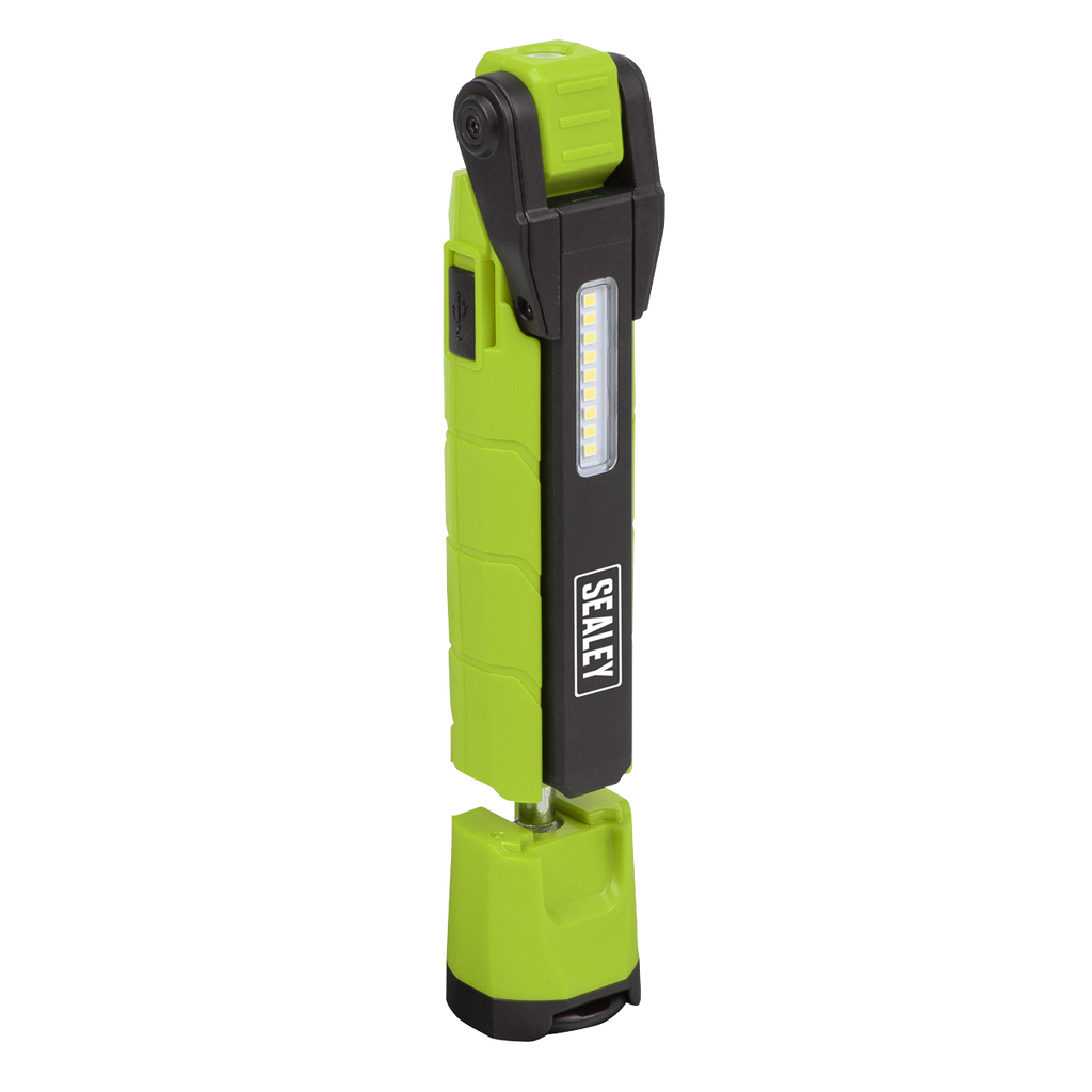 Rechargeable 360° Inspection Light 10W & 2 x 4W SMD LED - Green LED3605G