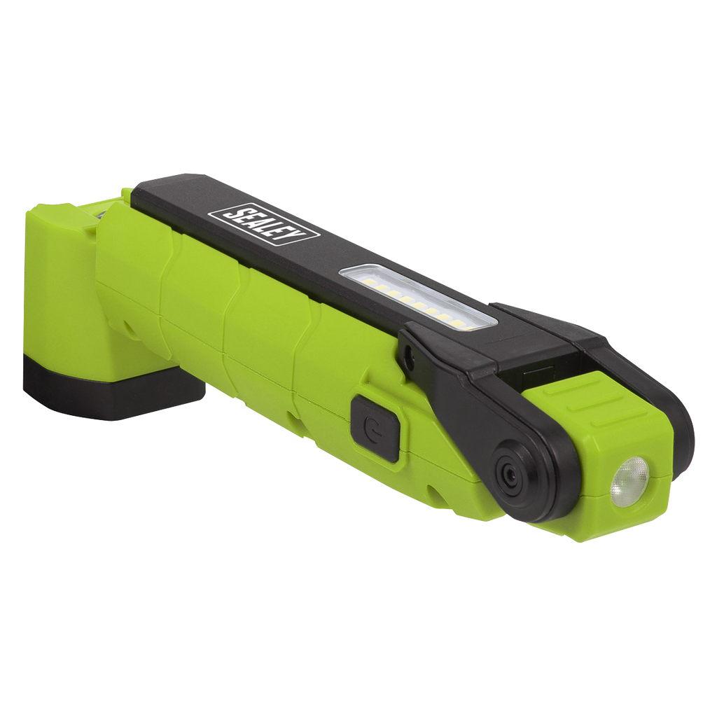 Rechargeable 360° Inspection Light 10W & 2 x 4W SMD LED - Green LED3605G