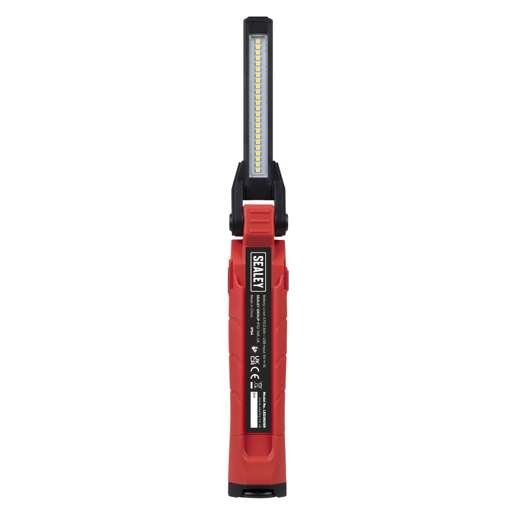 Rechargeable 360° Inspection Light 10W & 2 x 4W SMD LED - Red LED3605R