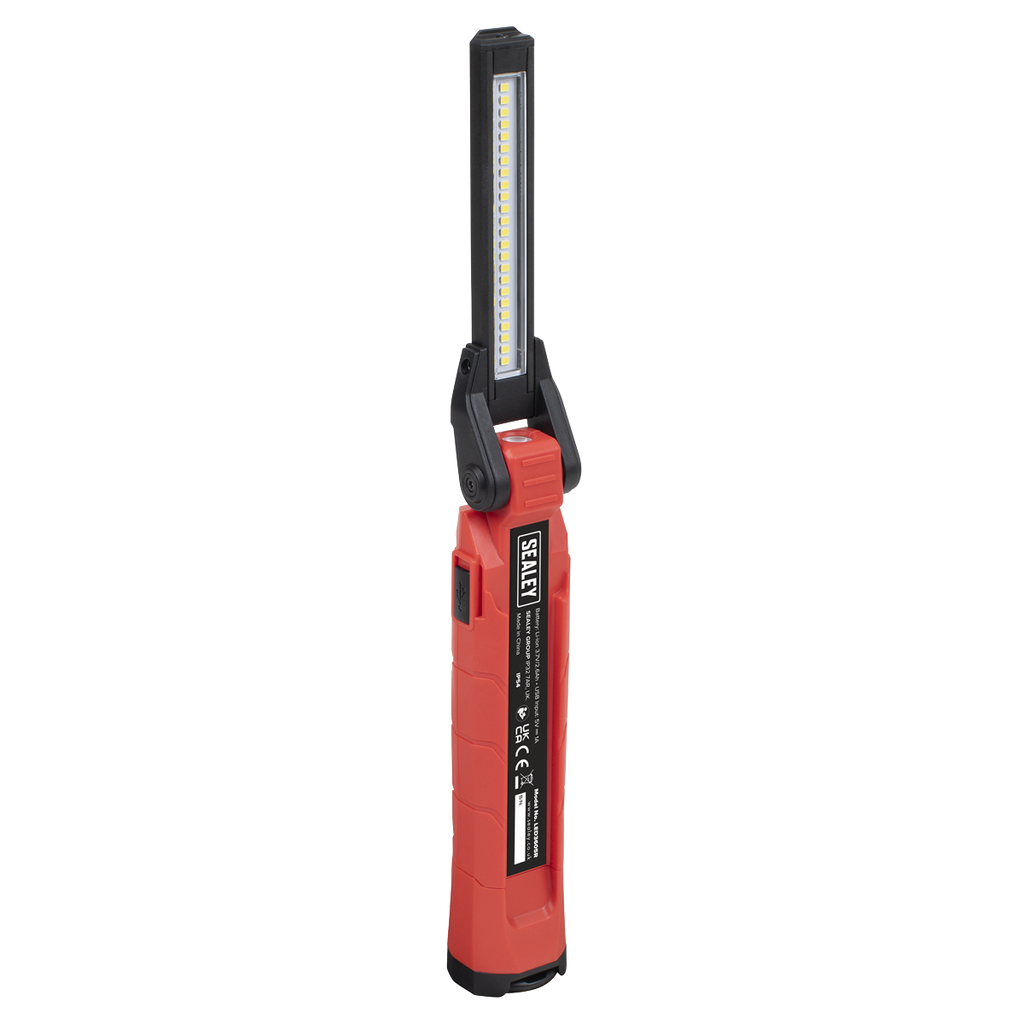 Rechargeable 360° Inspection Light 10W & 2 x 4W SMD LED - Red LED3605R