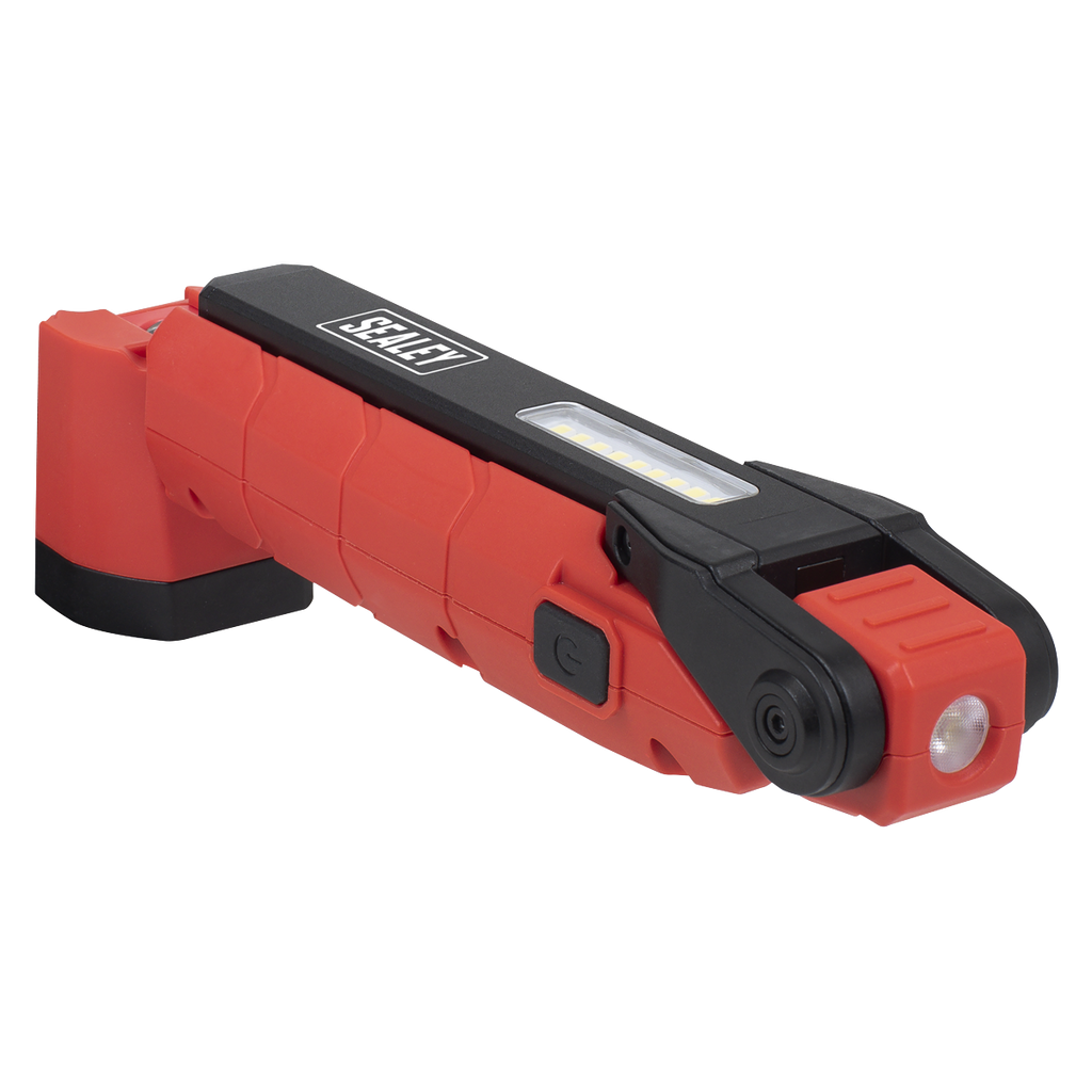 Rechargeable 360° Inspection Light 10W & 2 x 4W SMD LED - Red LED3605R
