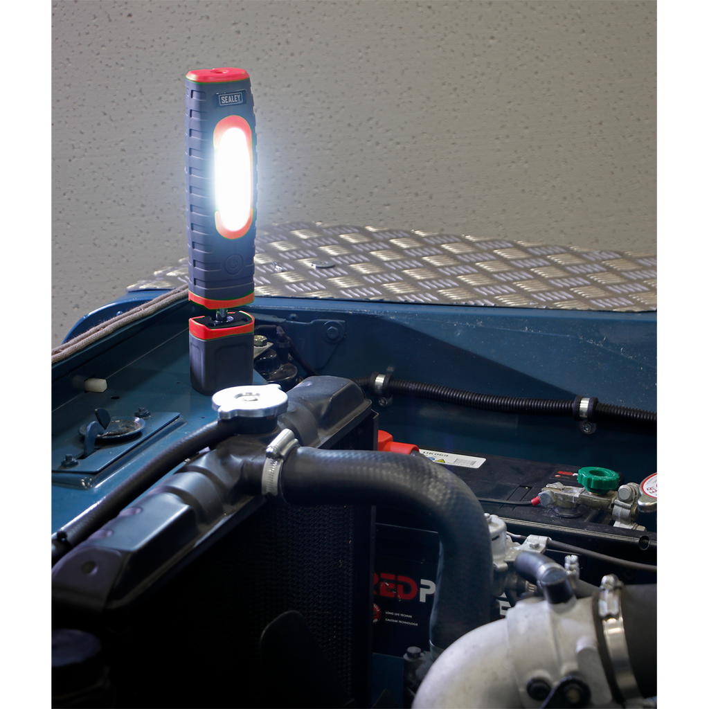 Rechargeable 360° Inspection Light 15W & 3W SMD LED - Red LED3606R