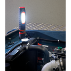 Rechargeable 360° Inspection Light 15W & 3W SMD LED - Red LED3606R
