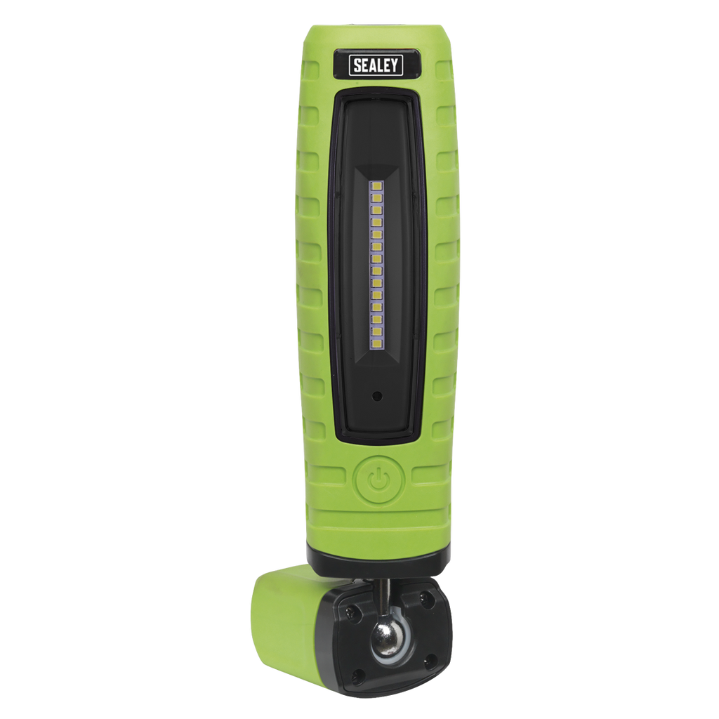 Rechargeable 360° Inspection Light 8W & 3W SMD LED - Green LED360G