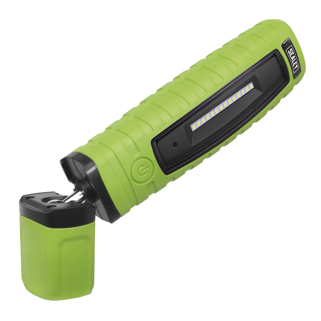 Rechargeable 360° Inspection Light 8W & 3W SMD LED - Green LED360G
