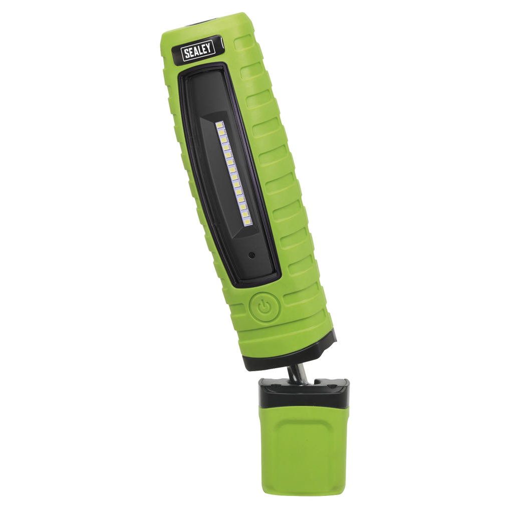 Rechargeable 360° Inspection Light 8W & 3W SMD LED - Green LED360G