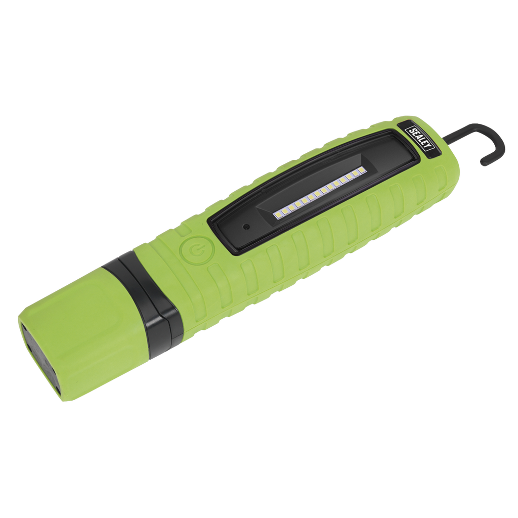Rechargeable 360° Inspection Light 8W & 3W SMD LED - Green LED360G