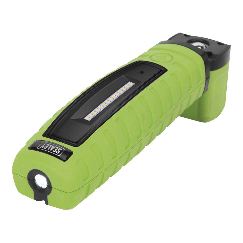 Rechargeable 360° Inspection Light 8W & 3W SMD LED - Green LED360G