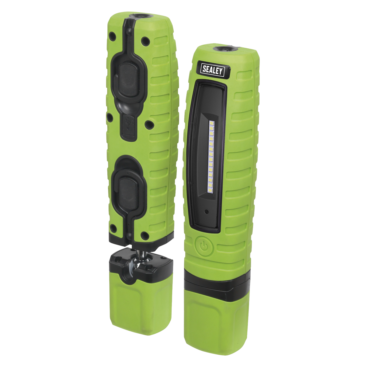 Rechargeable 360° Inspection Light 8W & 3W SMD LED - Green LED360G