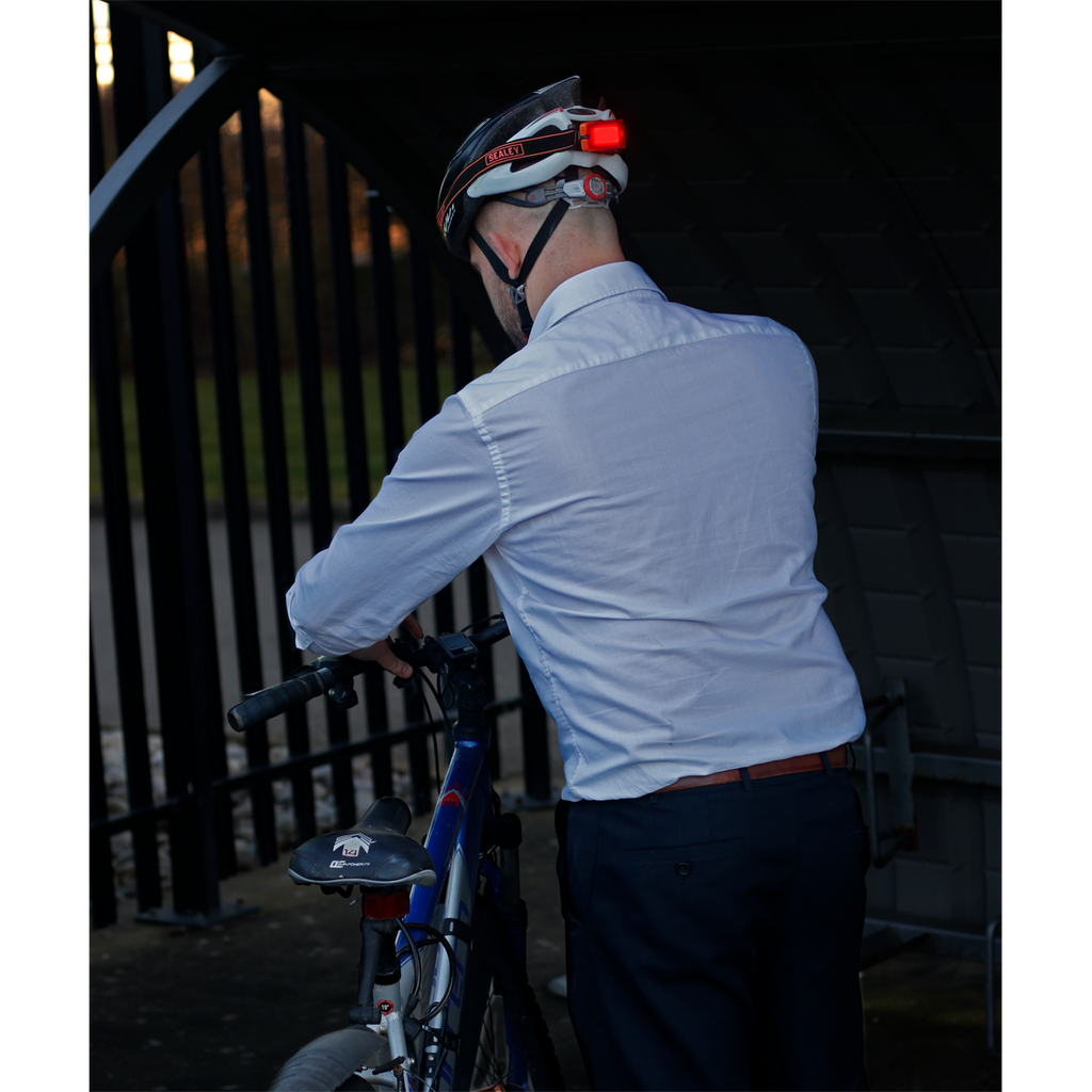 Rechargeable Head Torch with Auto-Sensor 2W COB LED - Red LED360HTR