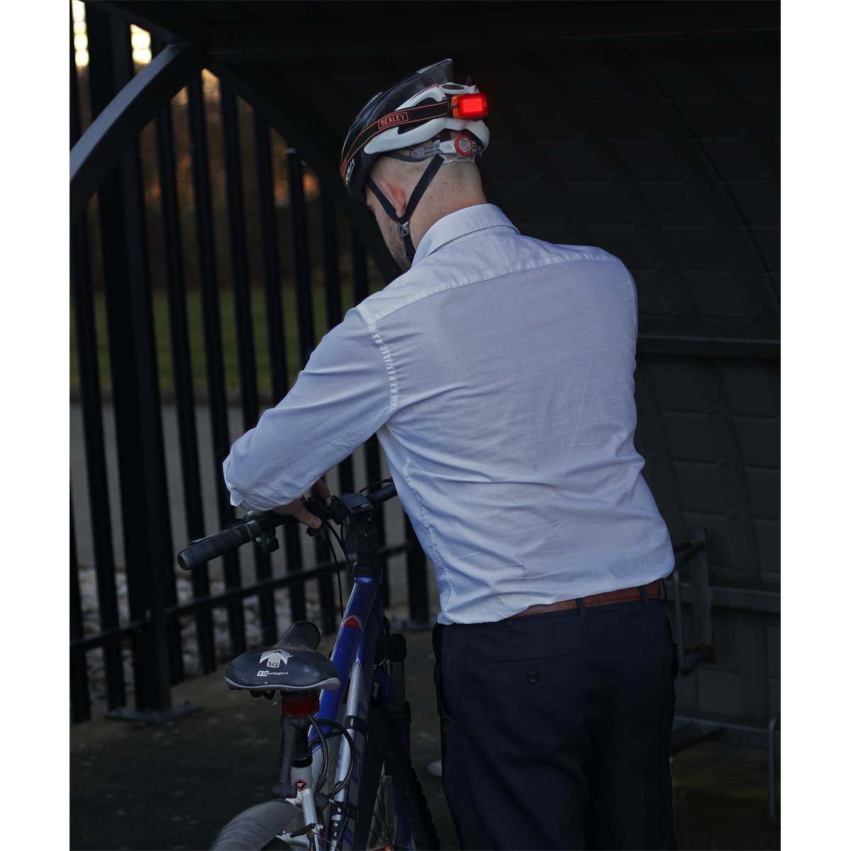 Rechargeable Head Torch with Auto-Sensor 2W COB LED - Red LED360HTR