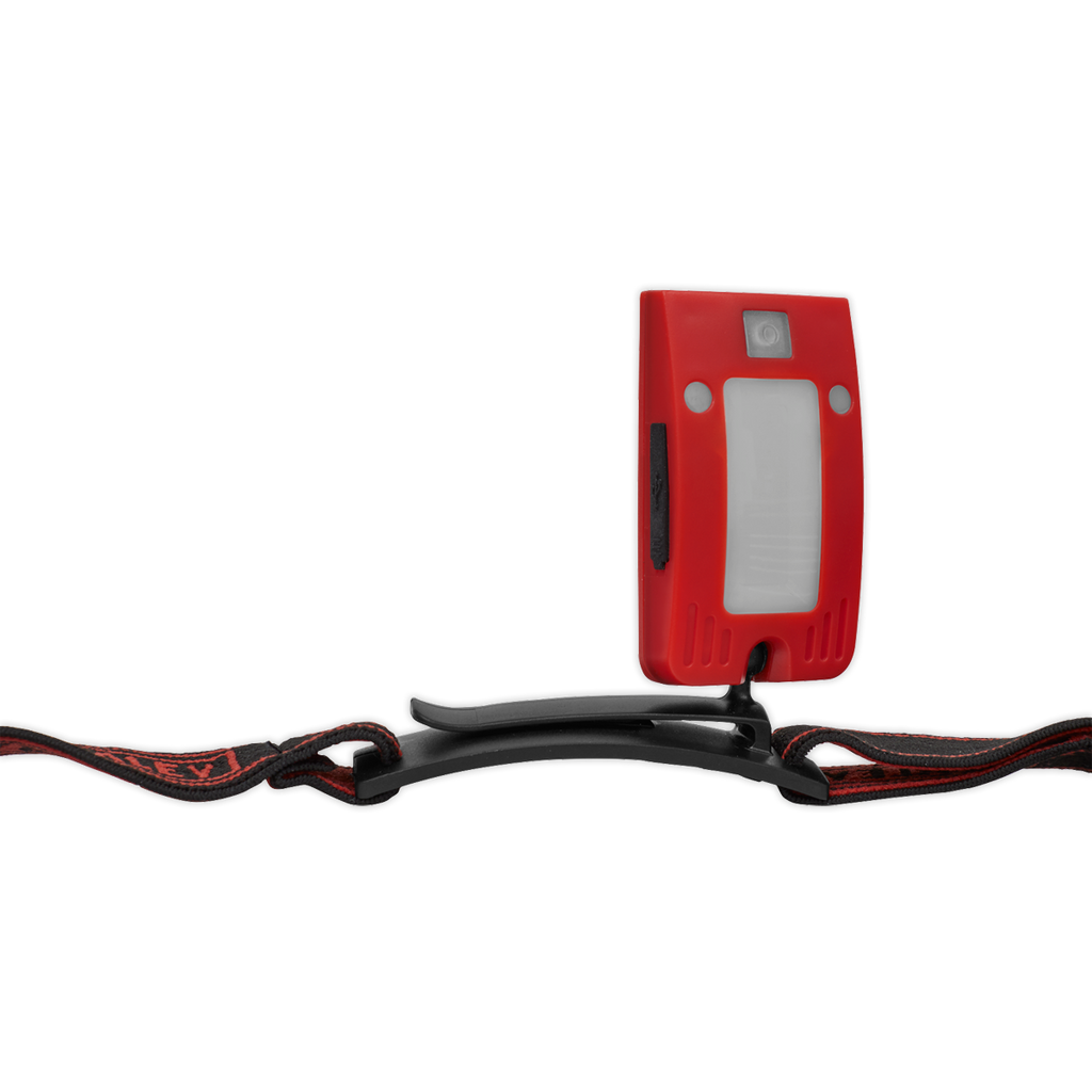 Rechargeable Head Torch with Auto-Sensor 2W COB LED - Red LED360HTR