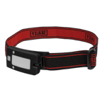 Rechargeable Head Torch with Auto-Sensor 2W COB LED - Black LED360HT