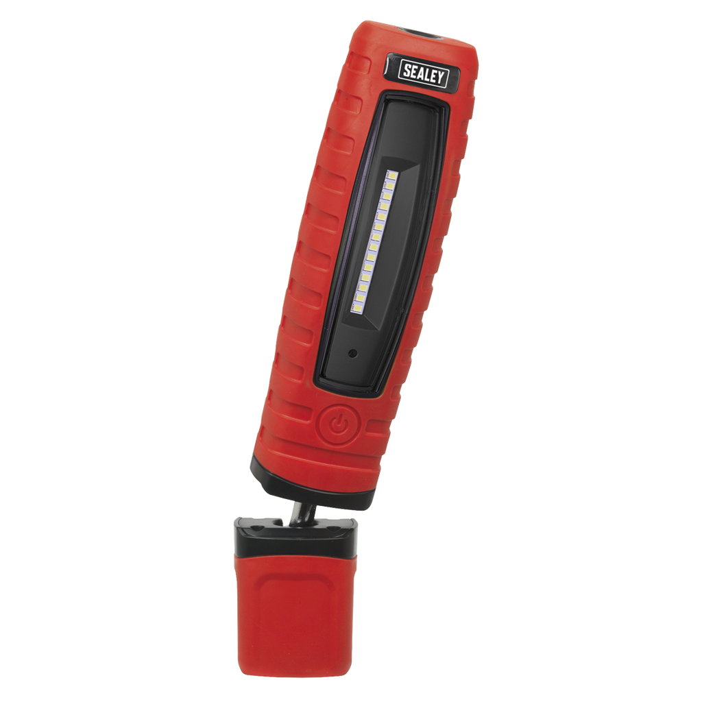 Rechargeable 360° Inspection Light 8W & 3W SMD LED - Red LED360R