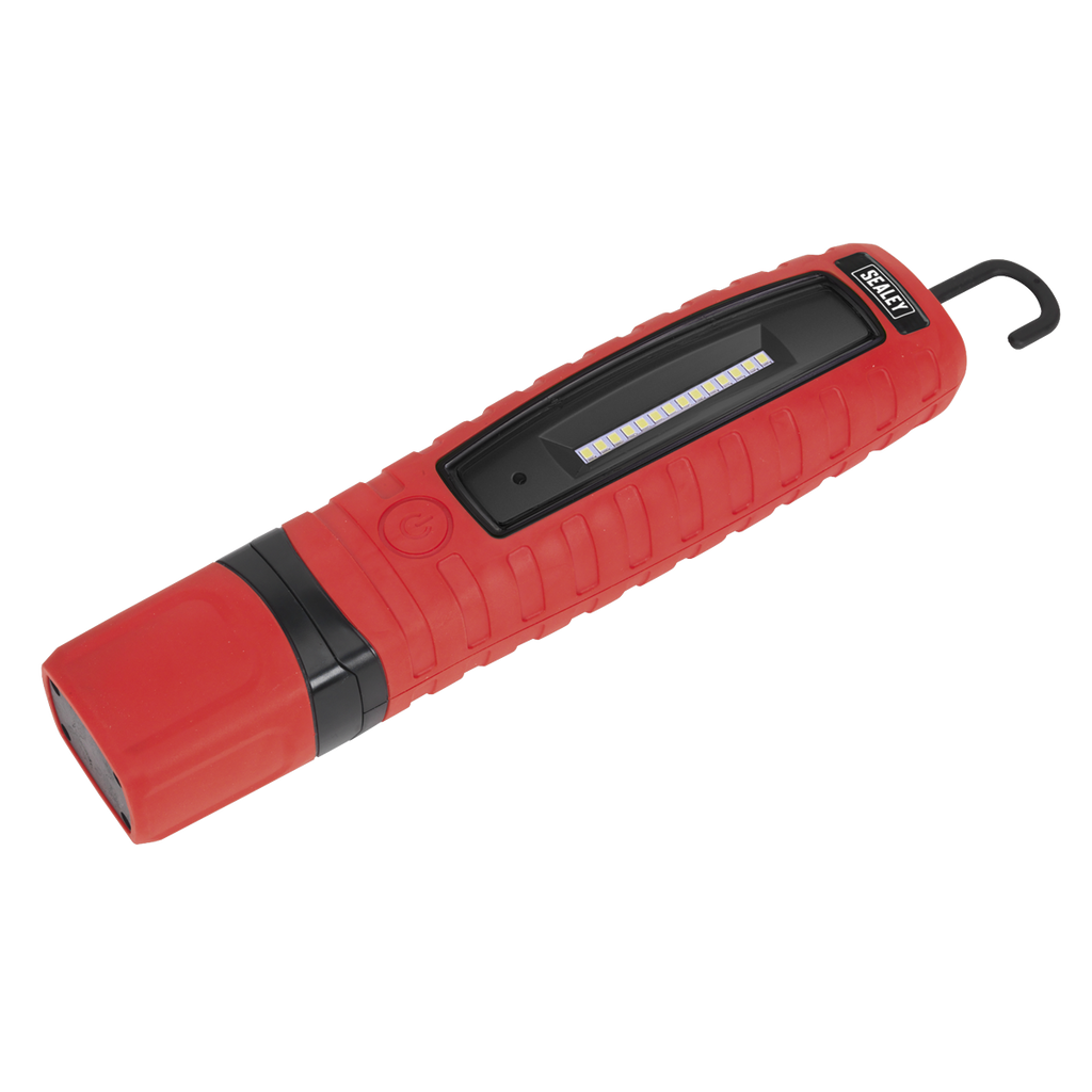 Rechargeable 360° Inspection Light 8W & 3W SMD LED - Red LED360R