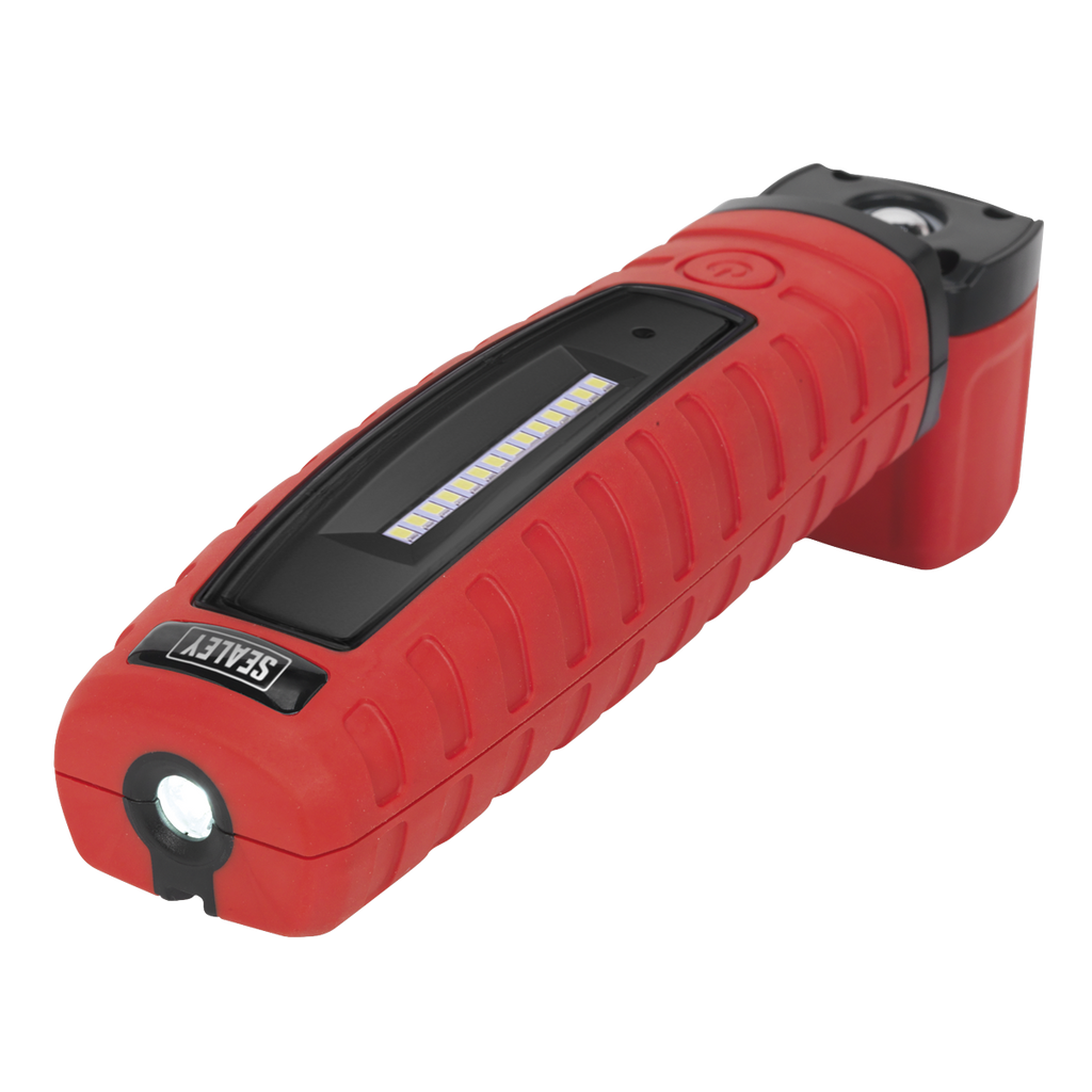 Rechargeable 360° Inspection Light 8W & 3W SMD LED - Red LED360R