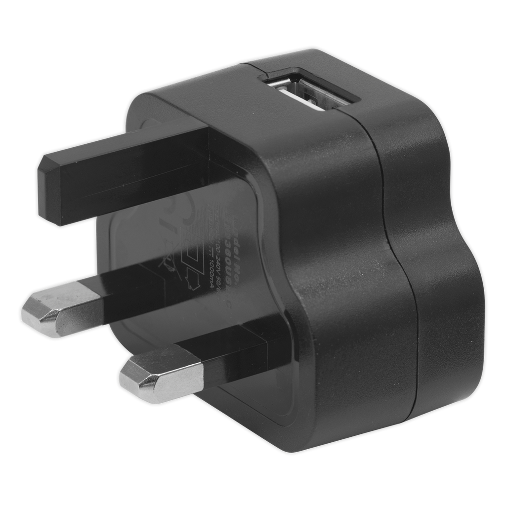 USB Mains Charger 5V⎓1A LED360USB.C