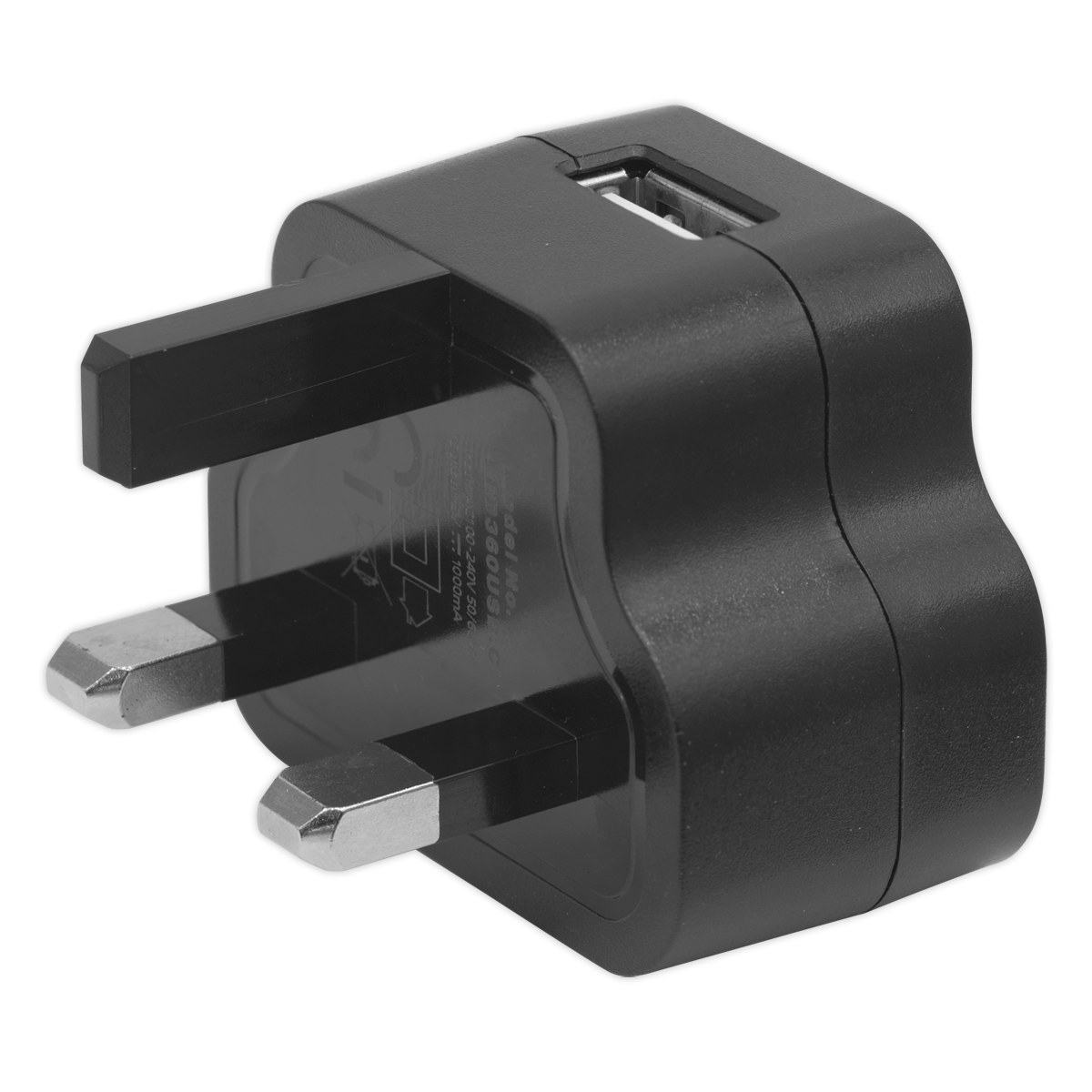 USB Mains Charger 5V⎓1A LED360USB.C