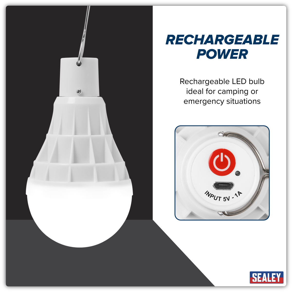 Rechargeable Bulb 3W SMD LED LED3WB