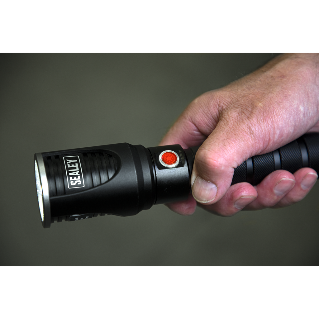 Rechargeable Aluminium Torch with Adjustable Focus 5W SMD LED LED4491
