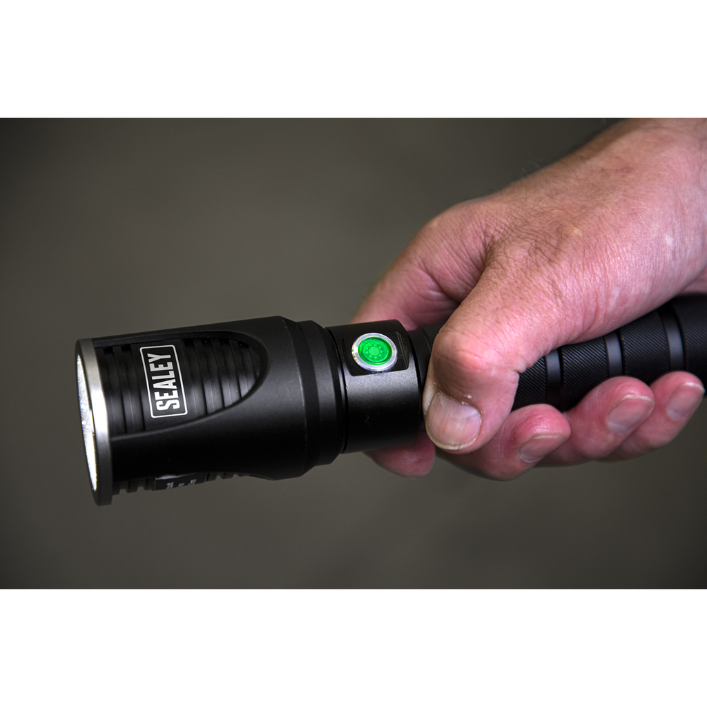 Rechargeable Aluminium Torch with Adjustable Focus 5W SMD LED LED4491