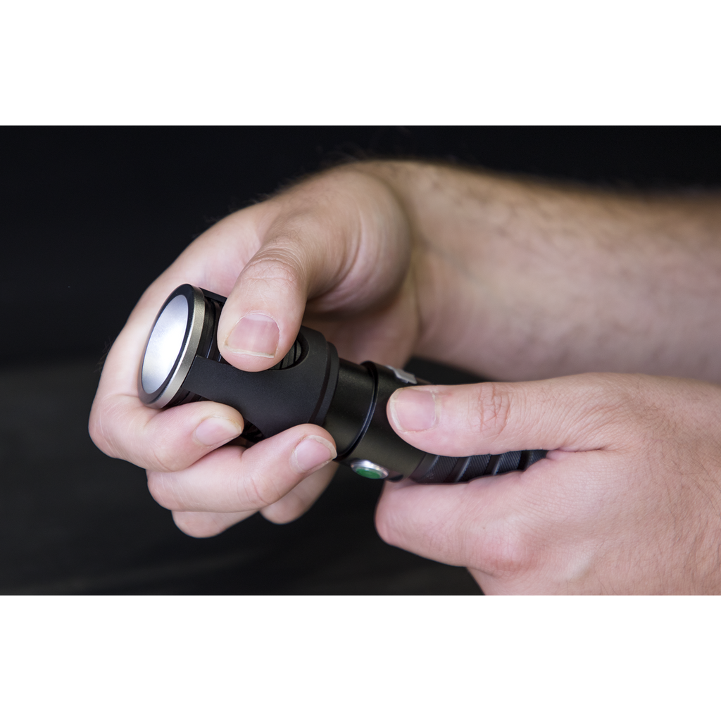 Rechargeable Aluminium Torch with Adjustable Focus 5W SMD LED LED4491