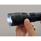 Rechargeable Aluminium Torch with Adjustable Focus 10W SMD LED LED449