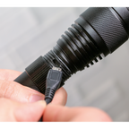 Rechargeable Aluminium Torch with Adjustable Focus 10W SMD LED LED449