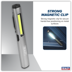 Rechargeable UV Penlight Torch with Laser Pointer 5W COB & 3W SMD LED LED450UV