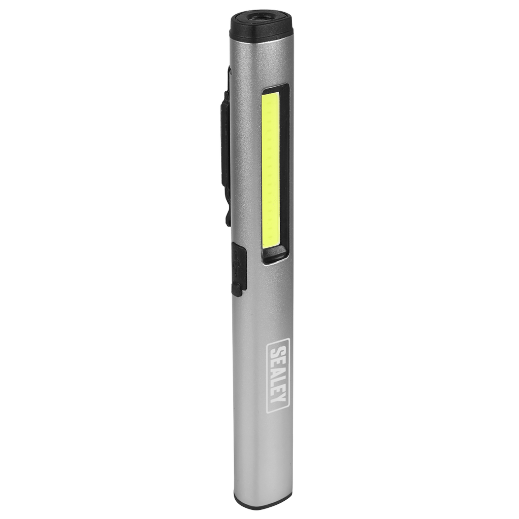 Rechargeable UV Penlight Torch with Laser Pointer 5W COB & 3W SMD LED LED450UV