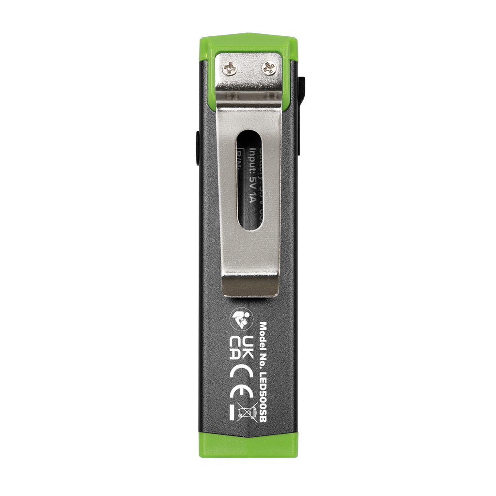 Rechargeable Mini Super Beam Aluminium Pocket Light 3W COB LED LED500SB